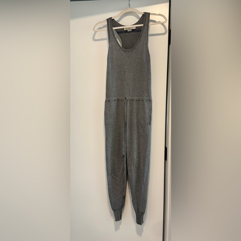 Stella McCartney tank top drawstring one piece gray knit jumper size XS